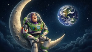 Buzz on the Moon