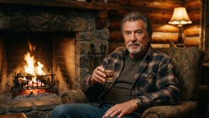Cabin By The Fire