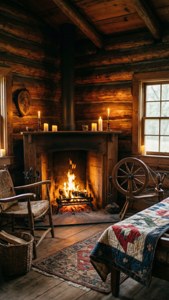 Cabin Cozy Night