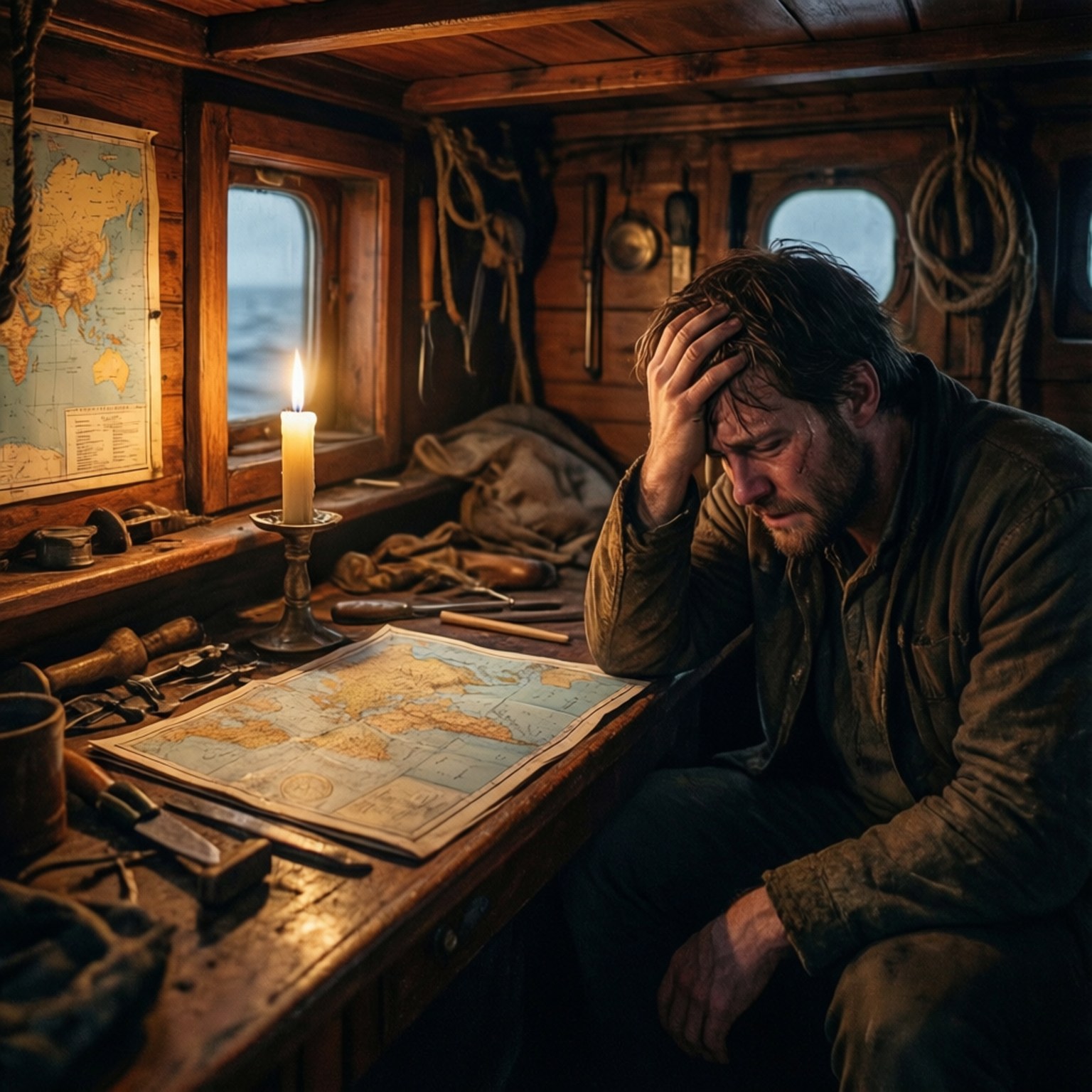 Cabin of Desperation by Wallpapers.art Studio