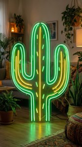 Cactus Neon Sign