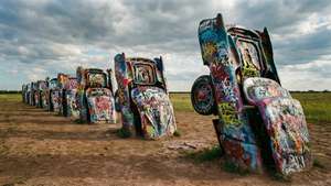 Cadillac Ranch Art