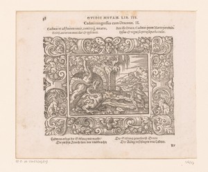 Cadmus doodt de draak