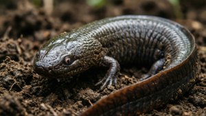 Caecilian in Earth