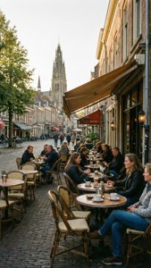 Café Terrace Charm