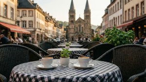 Café Terrace View