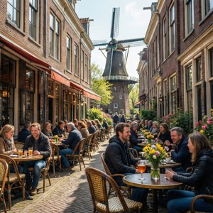 Cafe Life in Schiedam
