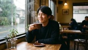 Cafe Rainy Day