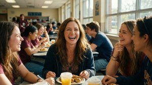 Cafeteria Laughter