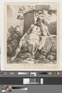 Caius Marius sitting on the Ruins of Carthage (Number 34 of Catalogue Mortimer Exhibition 1968)