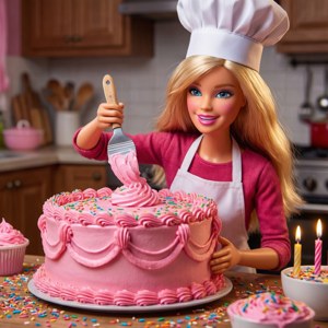Cake Decorator Barbie