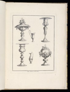 Calice, Siboire et Burette