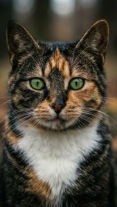 Calico Cat Portrait