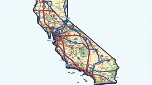California Highway Map