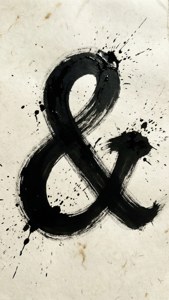 Calligraphy Brush Ampersand