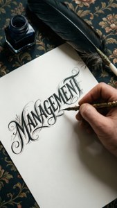 Calligraphy Management Word