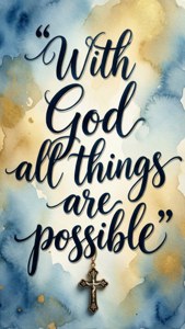 Calligraphy Quote Faith