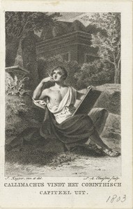 Callimachus bedenkt de Korinthische zuilenorde
