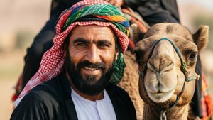 Camel Rider Portrait