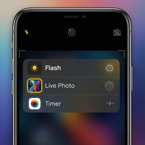 Camera Options Menu