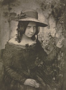 Camera Work: Girl in Straw Hat