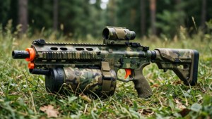 Camo Nerf in Grass