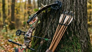 Camouflage Hunter Bow