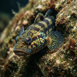 Camouflaged Blenny
