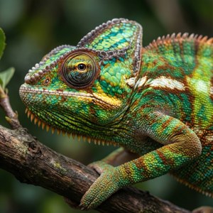 Camouflaged Chameleon