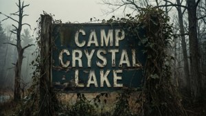 Camp Crystal Lake Sign