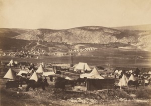 Camp of the 5th Dragoon Guards