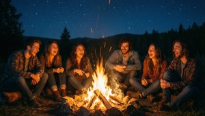 Campfire Laughter