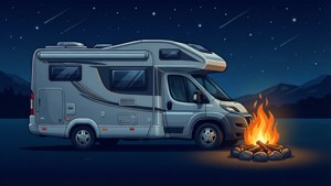 Campfire Night Motorhome