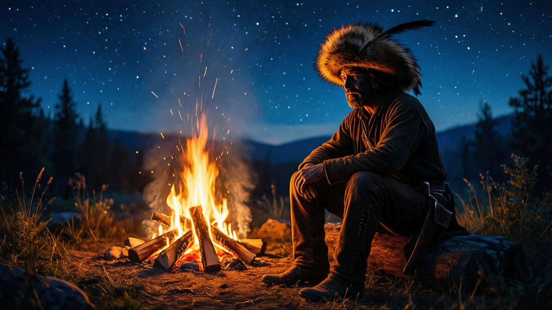 Campfire Tales by Wallpapers.art Studio