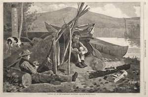 Camping Out in the Adirondack Mountains
