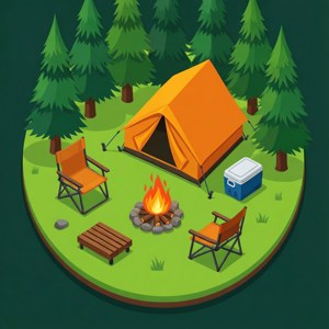 Campsite Overhead