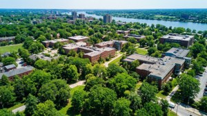 Campus Aerial Summer