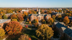 Campus Autumn Aerial