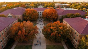 Campus Autumn Aerial