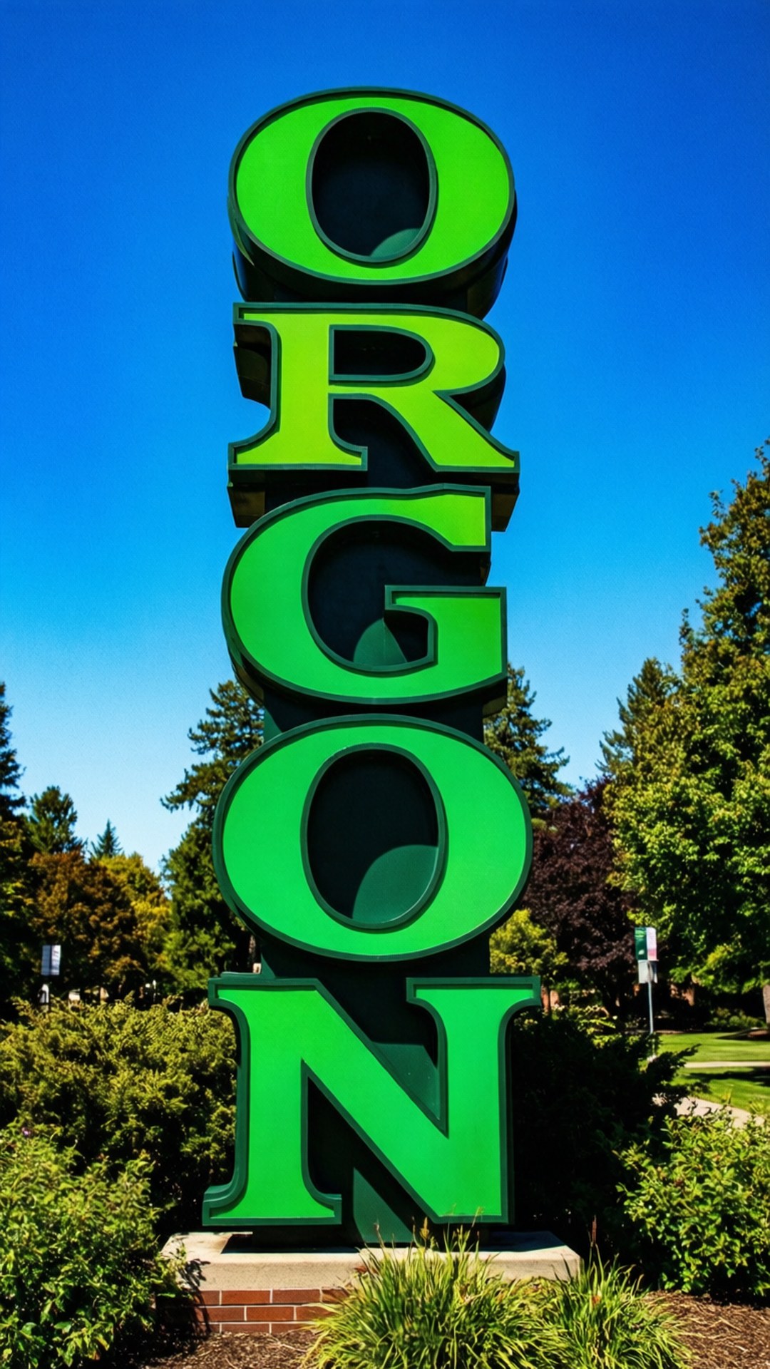 Campus Entrance Sign by Wallpapers.art Studio