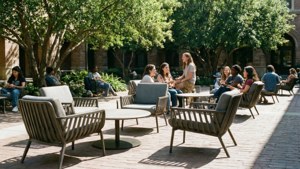 Campus Lounge Scene