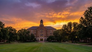 Campus Sunset Panorama