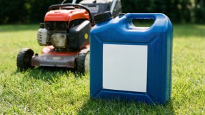 Can and Lawnmower