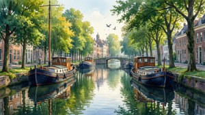 Canal Morning Reflections