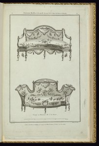 Canapé ou Ottoman dit à la Reine