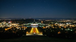 Canberra Night Skyline
