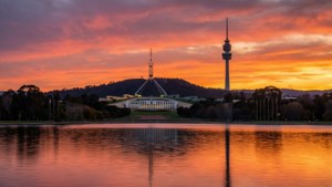 Canberra Sunset Panorama