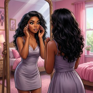Candace Getting Ready