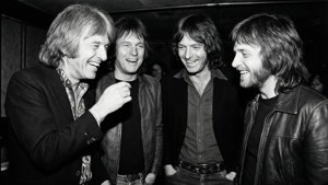 Candid Backstage Laugh