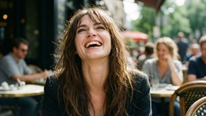 Candid Laugh